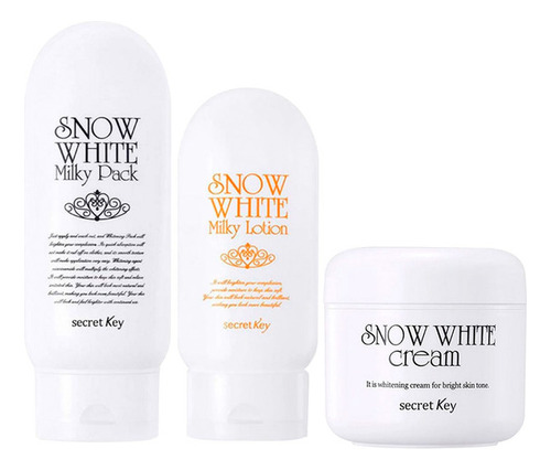 Snow White Milky Lotion + Snow White Milky +snow White Cream