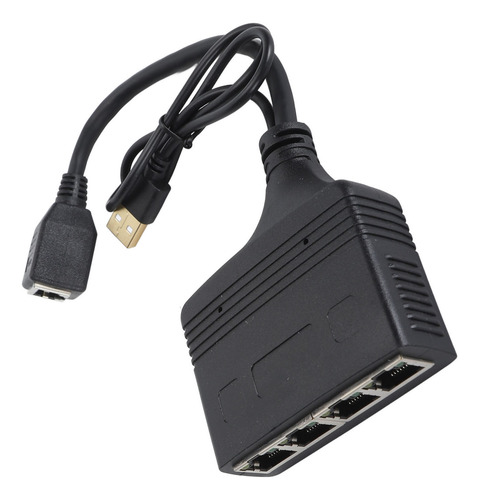 Divisor De Internet Rj45 De 1 A 4 Salidas Gigabit Ethernet 1
