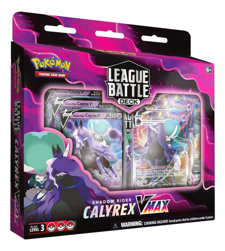 Pokeman Pokemon Cards: Shadow Rider Calyrex Vmax League Batt