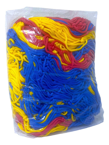 Rede Tela De Proteção Colorida 2,00 Metros Para Pula Pula Cama Elástica Val Brinquedos