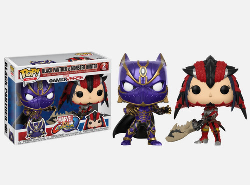 Funko Pop! Monster Hunter - Black Panther Vs Monster Hunter