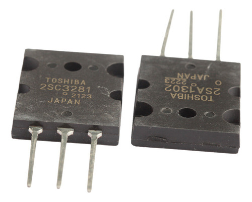 5 Unidades 2sa1302 + 5 Unidades De Transistores 2sc3281 A 3p