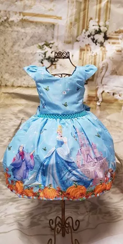 Vestido Cinderela Super Luxinho Pérolas