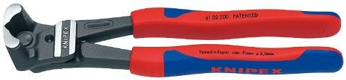 Knipex 61 02 200 Comfort Grip High Apalancamiento Endcutters