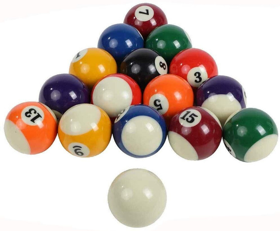 FastUU Bola de Billar de 38 mm Bares Accesorio de Mini Mesa de Billar Mini Bola de Billar Salas de Juegos Juguete de Bola de Billar para niños para Deportes Juegos de recreación 