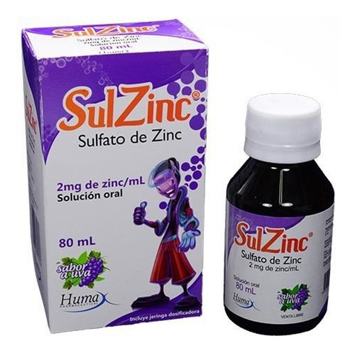 Sulzinc® 80ml - Jarabe a $21800