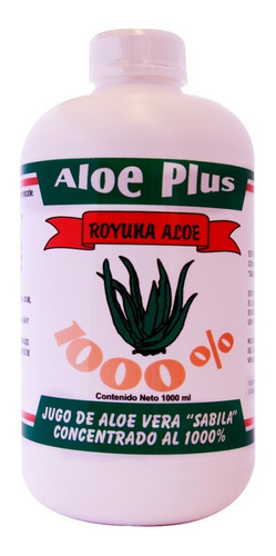 Jugo De Áloe Vera (sabila) Concentrado 1000% 1lt