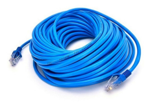 Cable Red Ethernet Rj45 Lan Patch Cord 10 Metros De Fabrica