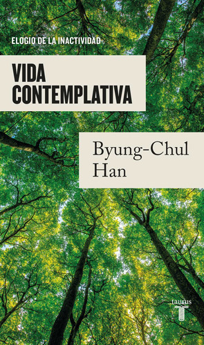 Libro Vida Contemplativa - Byung Chul Han