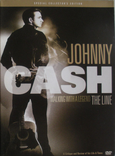 Dvd - Johnny Cash The Line - Walking With A Legend Cd + Dvd