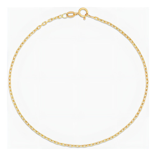 Pulseira Em Ouro Amarelo 18 Cm