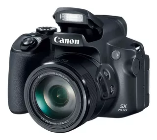 Canon PowerShot SX SX70 HS compacta avançada cor preto