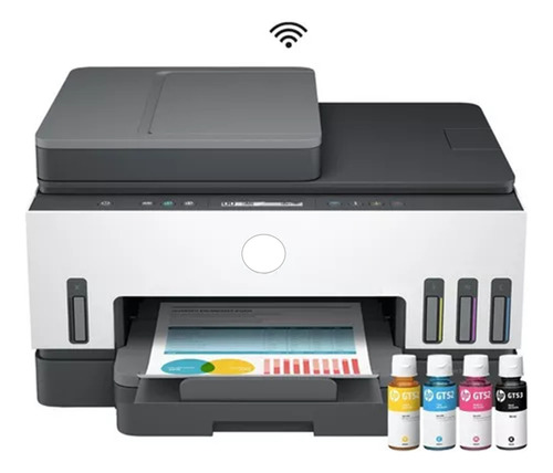 Multifuncional Hp Smart Tank 750 Wi-fi Smart App Dúplex Adf