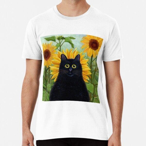 Remera Dan De Lion Con Girasoles Algodon Premium