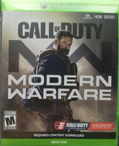 Juego Físico Xbox One Call Of Duty Modern Warfare 