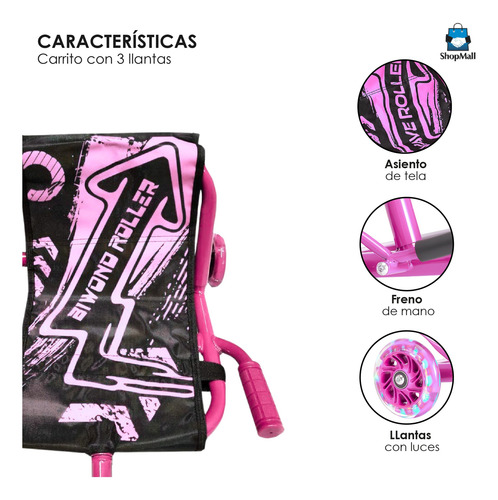 Go Kart Avalancha Pedales Freno Ajustable Para Niños Metal