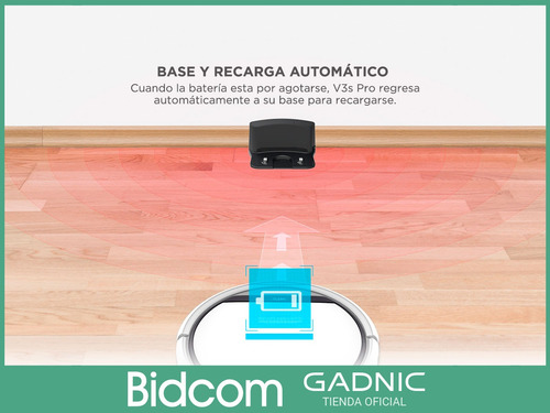Aspiradora Robot V3s Pro Ilife Con Centro De Autocarga 20w