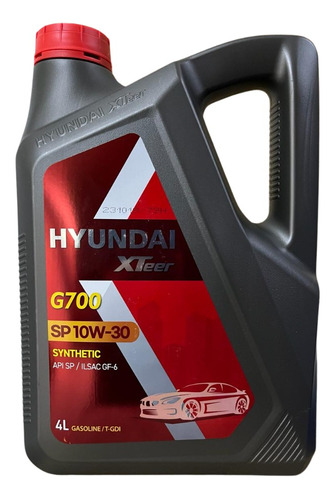 Aceite 10w-30 Hyundai Xteer Gasoline G700 Sp / 4lts.