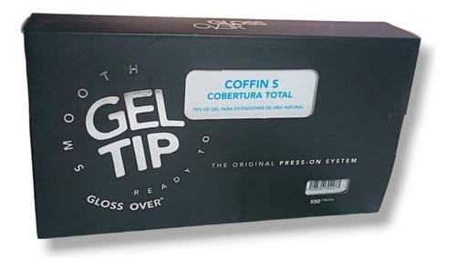 Tip De Gel Extensiones De Uña Punta Coffin S Gloss Over