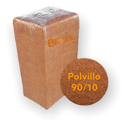 Fibra Coco Polvillo 90/10 Sustrato Germinación 100 Lts