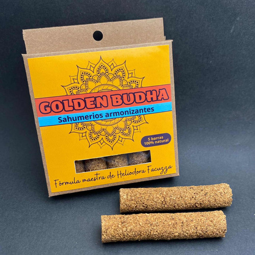  Golden Budha Sahumerios Incienso Canela Naranja Palo Santo