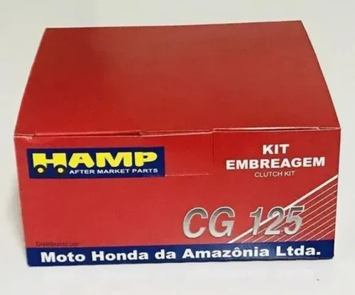 Kit  Embreagem Hamp Cg 83/04