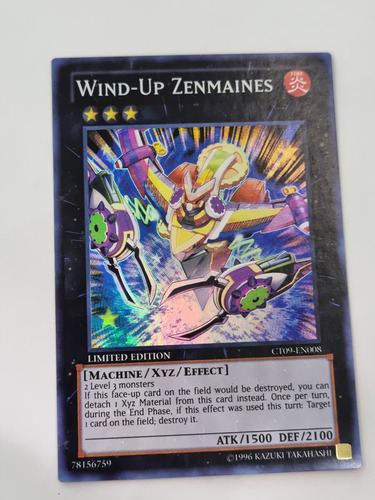 Wind-up Zenmaines Super Raro Yugioh