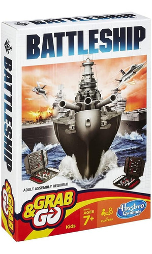Juego De Mesa Battleship Grab And Go Game (batalla Naval)