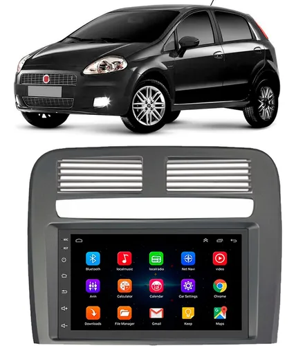 comprar Kit Multimidia Android Punto 2008 A 2012 7 Polegadas Tv Bt