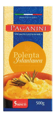 Kit 6x: Polenta Instantânea Paganini 500g