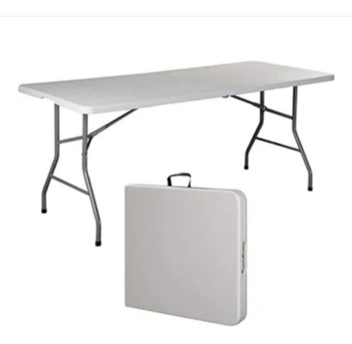 Imagen 2 de 4 de Mesa Plástica Plegable 180m Elite-blanco