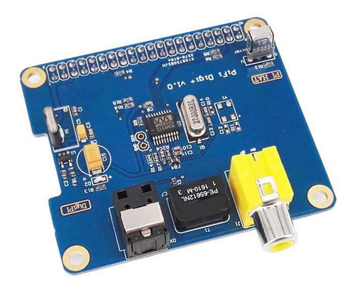 Placa De Som Digital De Fibra Óptica Digi + I2s Spdif R Hifi