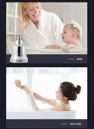 Cabezal De Ducha Premium Heaimo 3 En 1 Con Filtro De Ducha De 15 Niveles