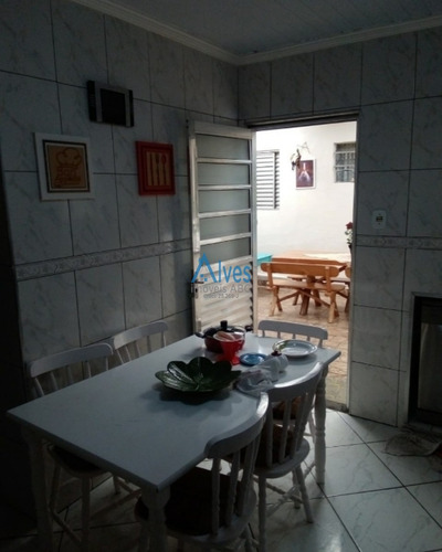 Imagem 6 de 13 de Casa Térrea 200m² De Área Total 3 Dormitórios Sala Cozinha Com Armários 2 Banheiro Espaço Gourmet Com Churrasqueira E Garagem Para 3 Carros - Ca00245 - 69921109