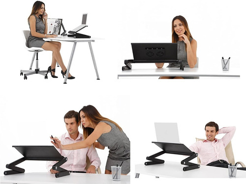Imagen 3 de 10 de Mesa Para Cama Notebook Mesa Notebook Cama Mesa Portatil T8