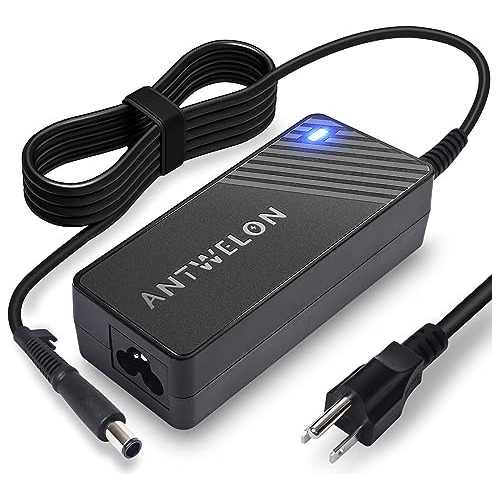 Antwelon Laptop Charger 65w Ac Adaptador 18.5v 3.5a Para Hp