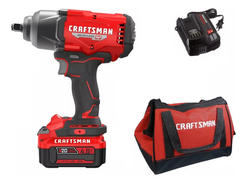 Craftsman Llave Impacto Brushless Inalámbrica 1000ft-lb