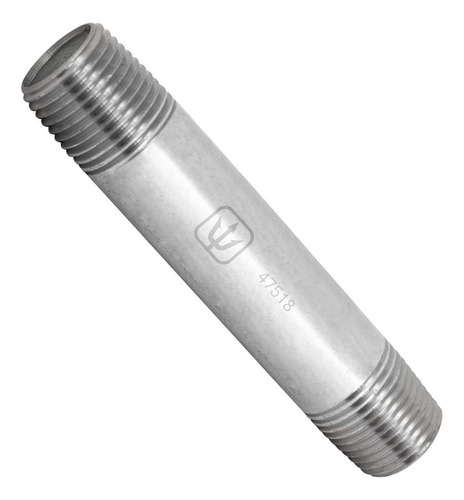 Niple De Acero Galvanizado - 1/2 X 4 PuLG - 47518