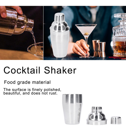 Coctelera De Acero De 350 Ml Split Para Bar