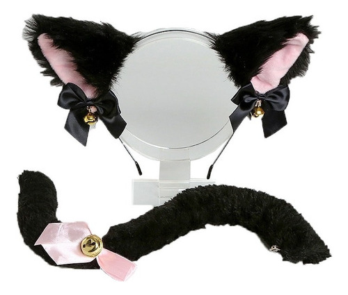 Diadema Con Forma De Oreja De Gato Zorro Lobo Y Cola De Cosp