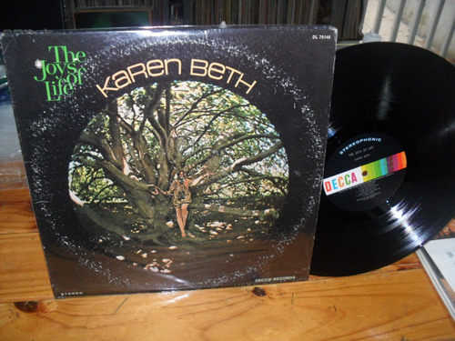 Karen Beth Joys Of Life Vinilo Lp Orig Usa 1969 Folk New Age (Usado)
