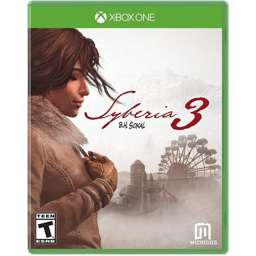 Syberia 3 Xbox One Mídia Física Novo Lacrado Original