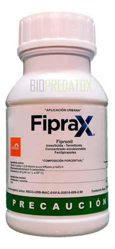 Veneno Cucarachas Y Termitas Fiprax 250 Ml  Control Efectivo