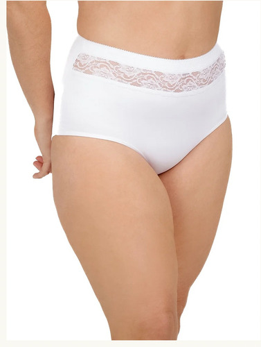 Pantaleta Completa Con Refuerzo De Abdomen. Brasjade 5083