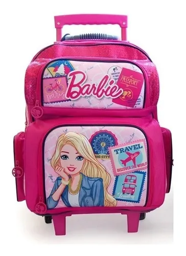 Mochila Barbie Carro Trip 18 Pulgadas (16791w)