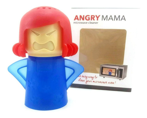 Imagen 5 de 9 de Limpiador De Horno Microondas A Vapor Angry Mama Limpieza