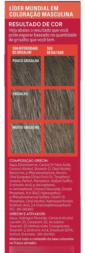 Just For Men Gracin 5 Castanho Claro H-25 Castanho Claro
