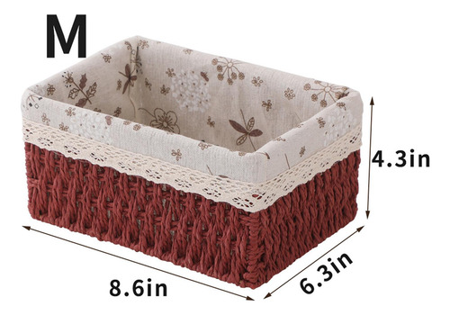Cesta De Almacenamiento De Escritorio, , Caja De M