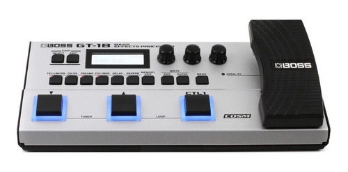 Pedal de efecto Boss Bass Effects Processor GT-1B gris