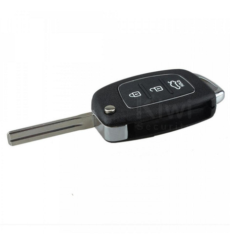 Llave Encendido Carcasa Hyundai New Santa Fe Tucson 3 Botone